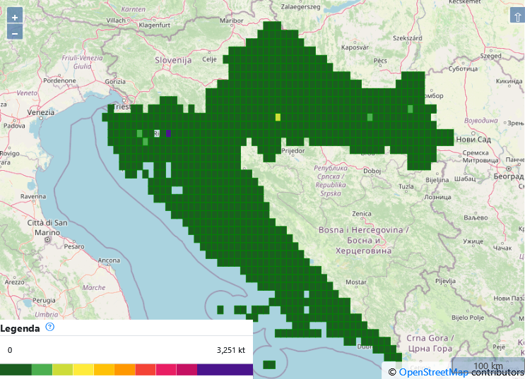 Slika na kojoj se prikazuje karta
