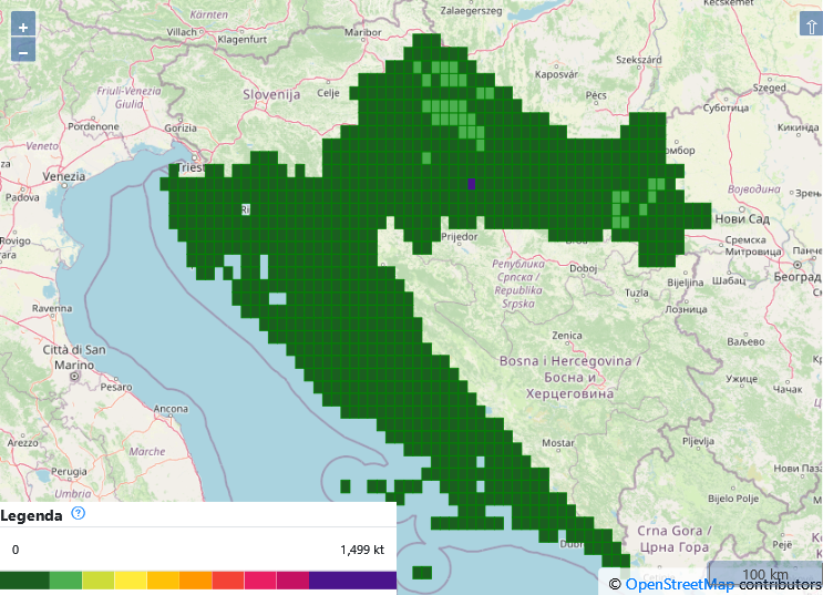 Slika na kojoj se prikazuje karta